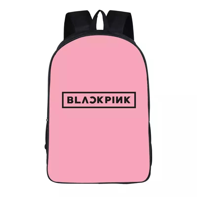 Kpop Blackpink Backpack School Sports Bag