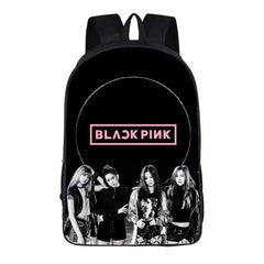 Kpop Blackpink Backpack School Sports Bag