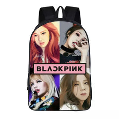 Kpop Blackpink Backpack School Sports Bag