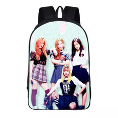 Kpop Blackpink Backpack School Sports Bag