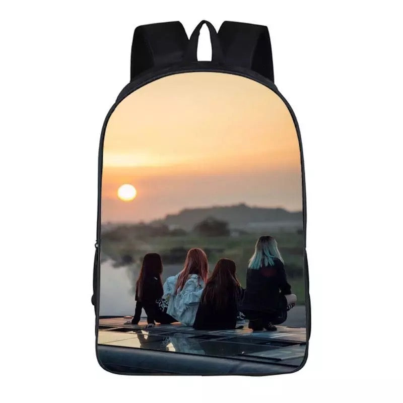 Kpop Blackpink Backpack School Sports Bag