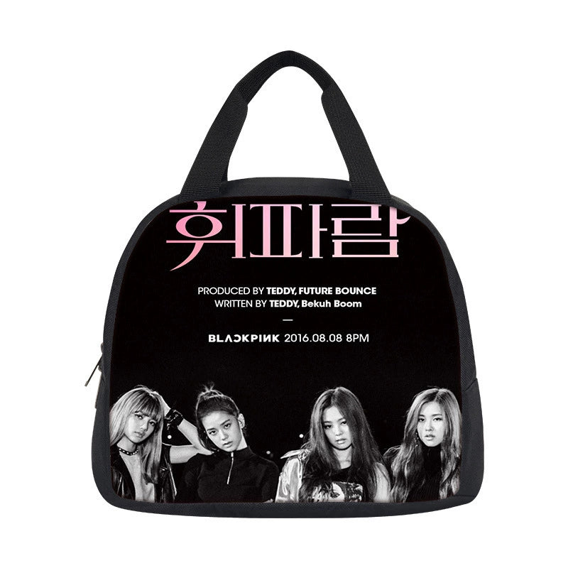 Kpop Blackpink Lunch Box Bag Lunch Tote For Kids