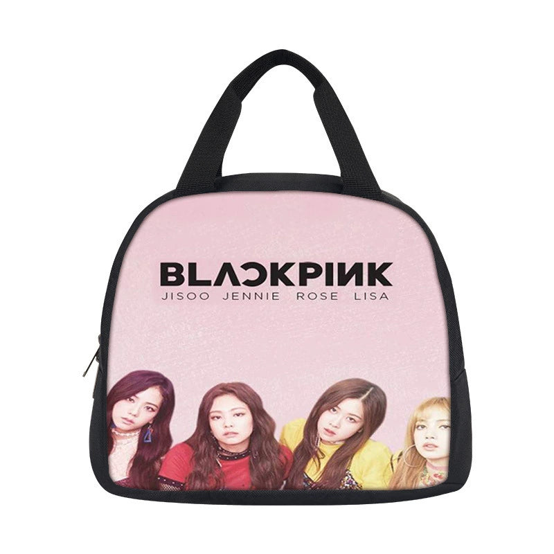 Kpop Blackpink Lunch Box Bag Lunch Tote For Kids