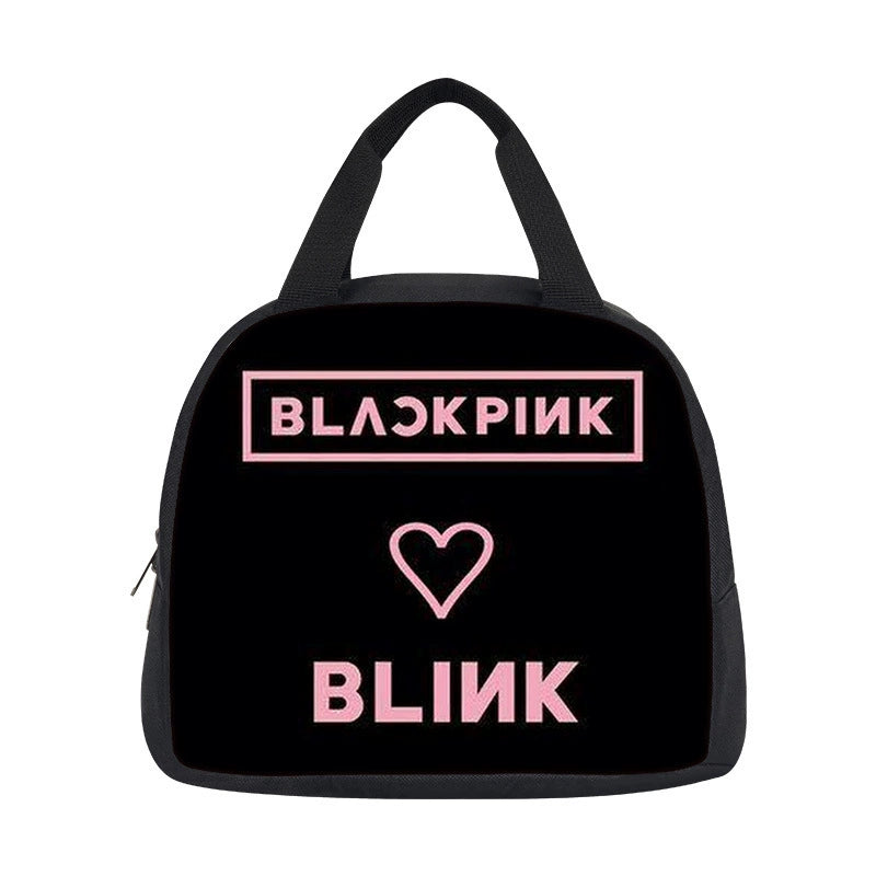 Kpop Blackpink Lunch Box Bag Lunch Tote For Kids