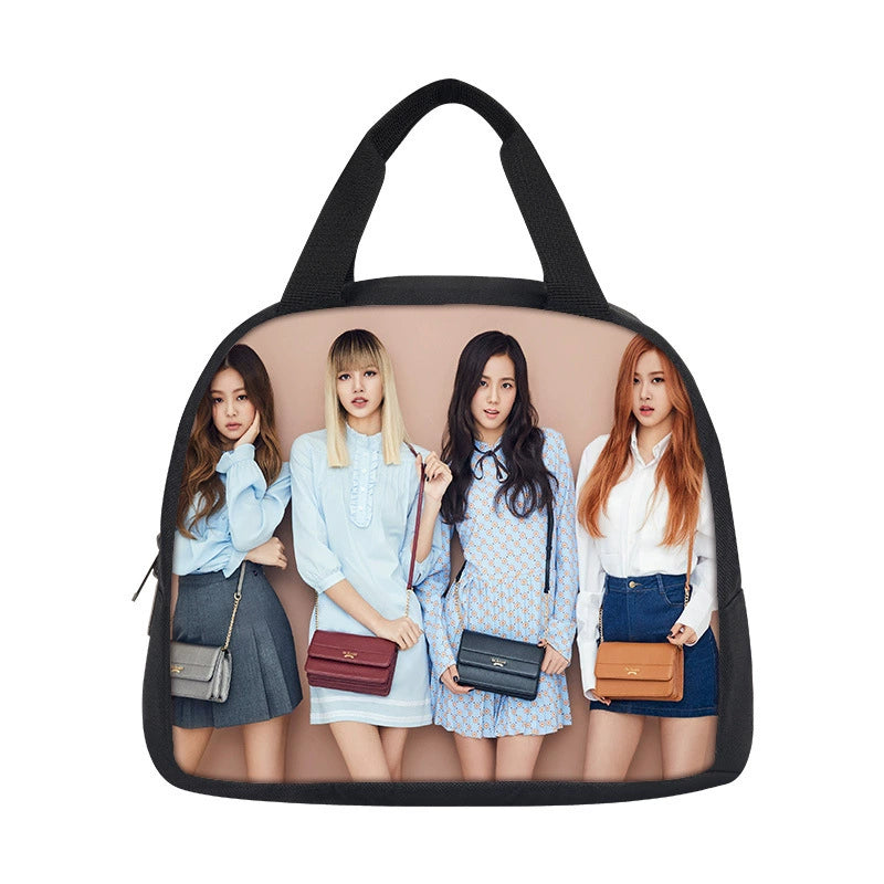 Kpop Blackpink Lunch Box Bag Lunch Tote For Kids