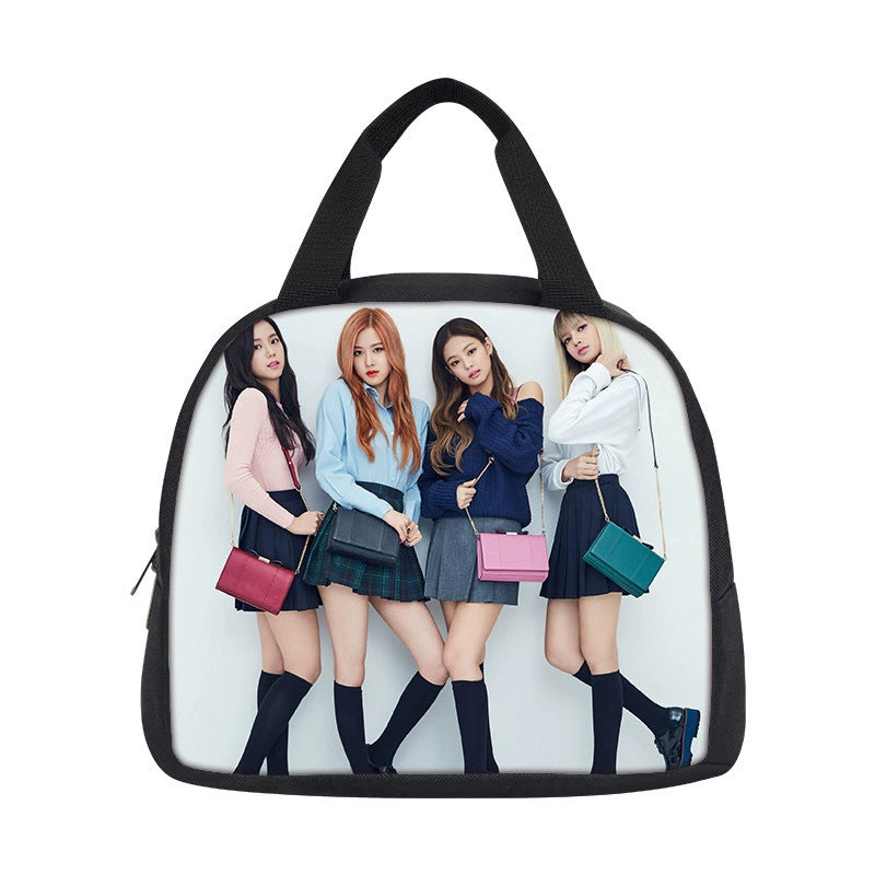 Kpop Blackpink Lunch Box Bag Lunch Tote For Kids