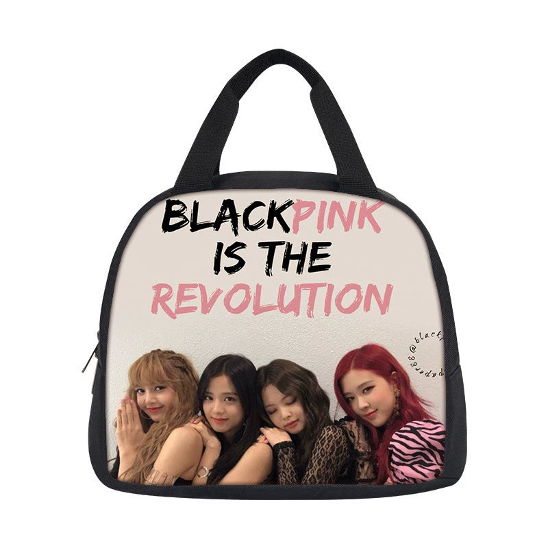 Kpop Blackpink Lunch Box Bag Lunch Tote For Kids