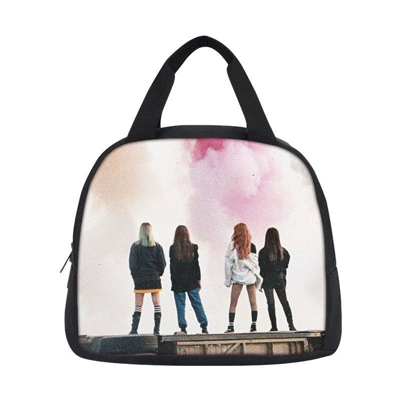 Kpop Blackpink Lunch Box Bag Lunch Tote For Kids