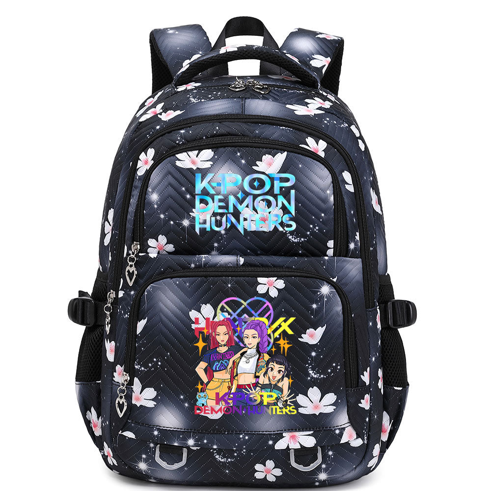 Kpop Demon Hunter Waterproof Backpacks Kids School Bags Teenagers Backpack
