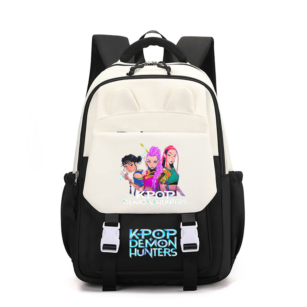 Kpop Demon Hunter Waterproof Backpacks Kids School Bags Teenagers Backpack