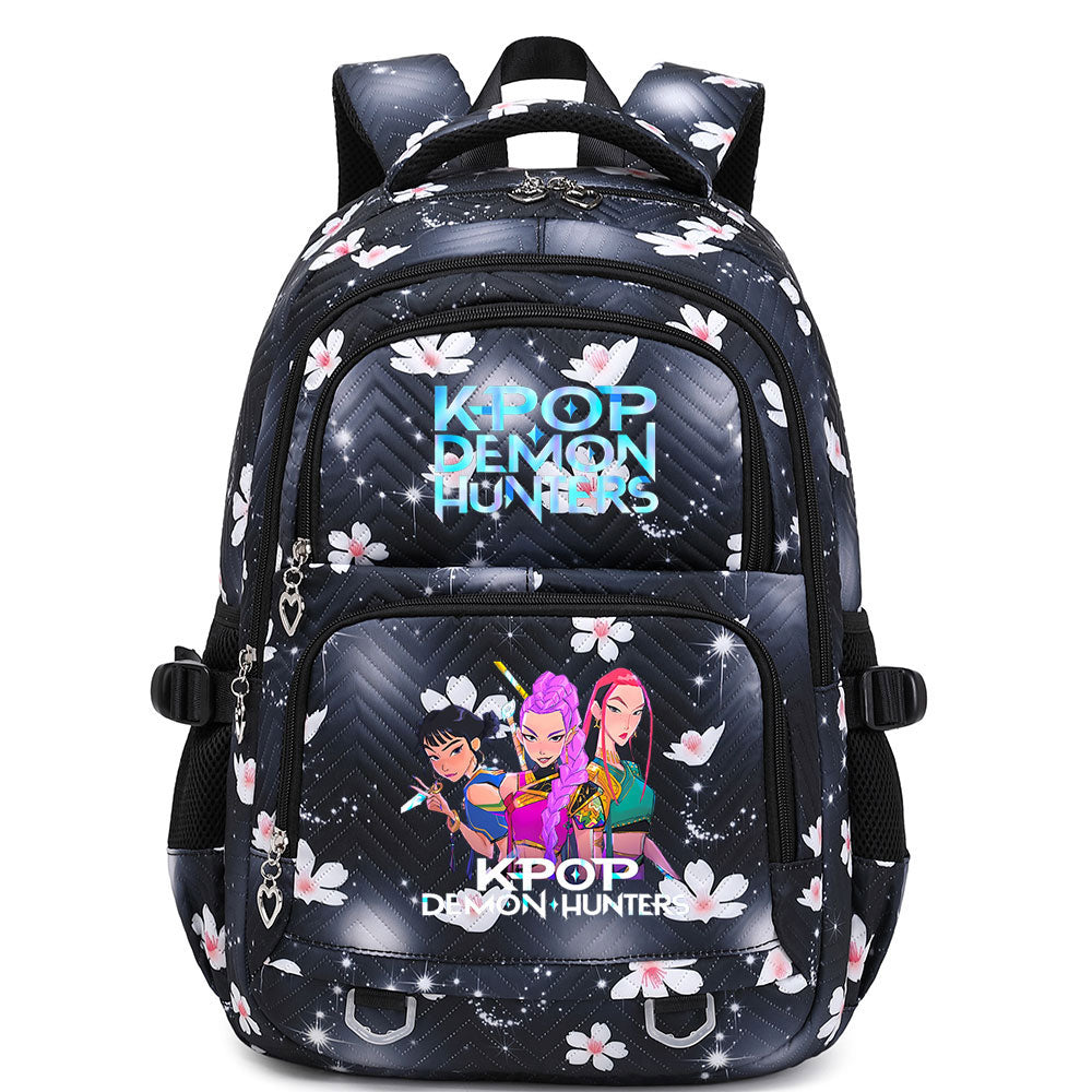 Kpop Demon Hunter Waterproof Backpacks Kids School Bags Teenagers Backpack