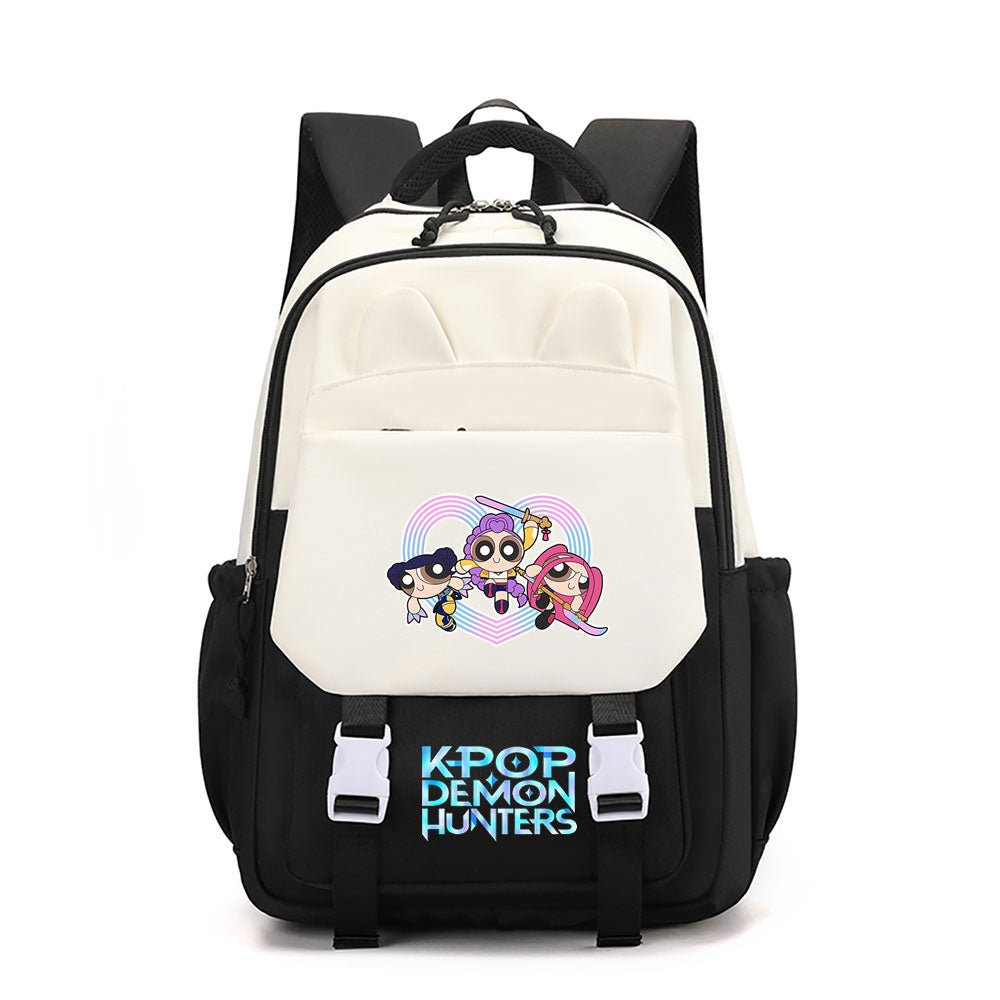 Kpop Demon Hunter Waterproof Backpacks Kids School Bags Teenagers Backpack