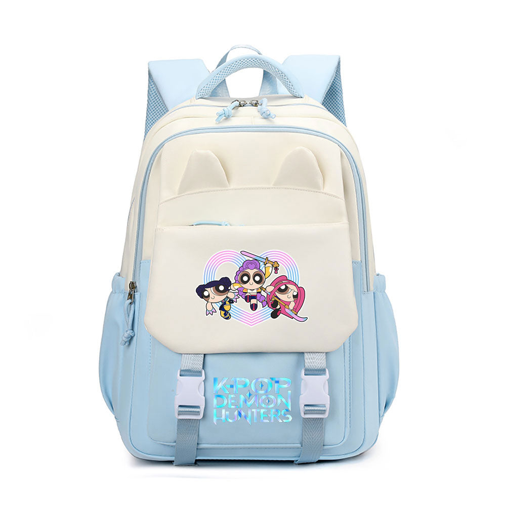 Kpop Demon Hunter Waterproof Backpacks Kids School Bags Teenagers Backpack