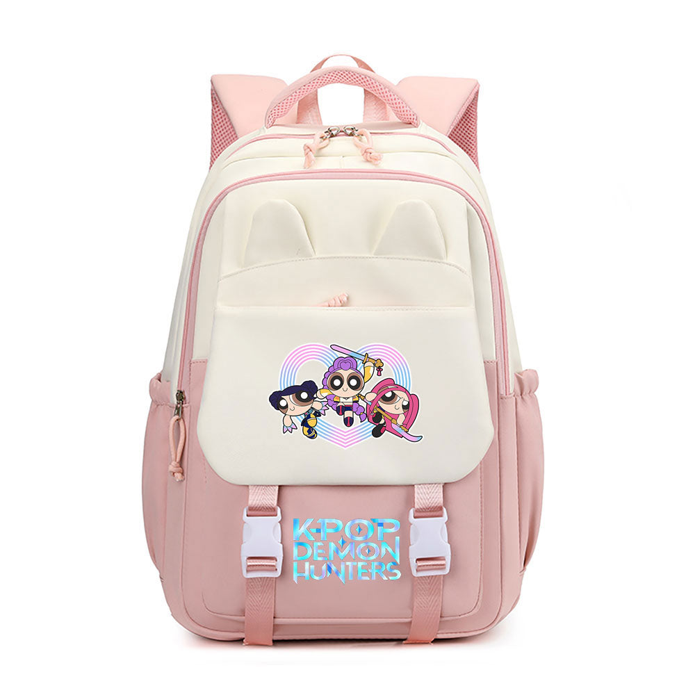 Kpop Demon Hunter Waterproof Backpacks Kids School Bags Teenagers Backpack