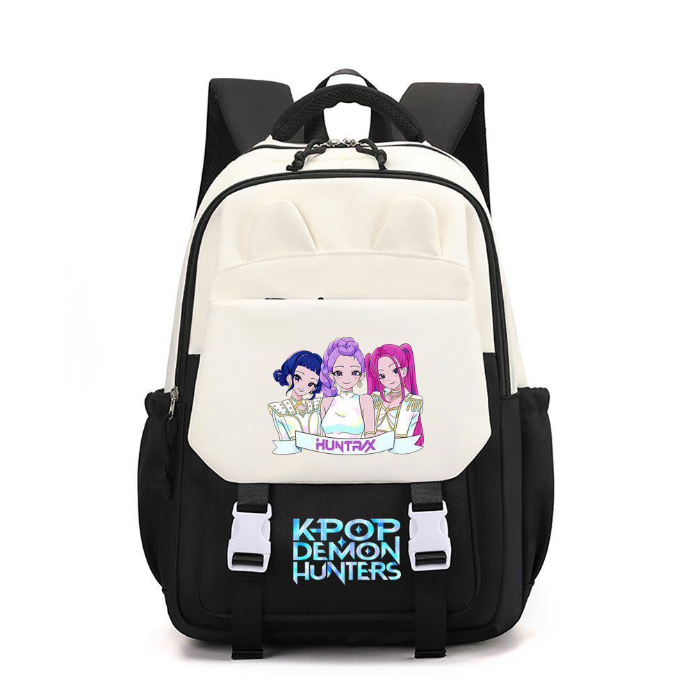 Kpop Demon Hunter Waterproof Backpacks Kids School Bags Teenagers Backpack