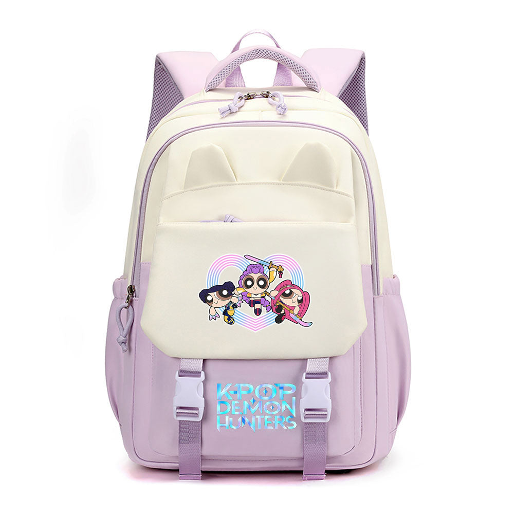 Kpop Demon Hunter Waterproof Backpacks Kids School Bags Teenagers Backpack