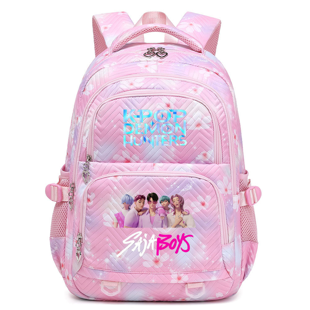 Kpop Demon Hunter Waterproof Backpacks Kids School Bags Teenagers Backpack