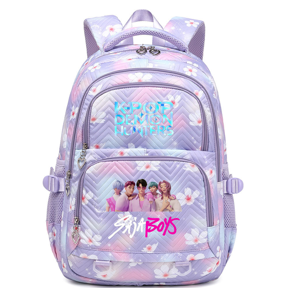 Kpop Demon Hunter Waterproof Backpacks Kids School Bags Teenagers Backpack