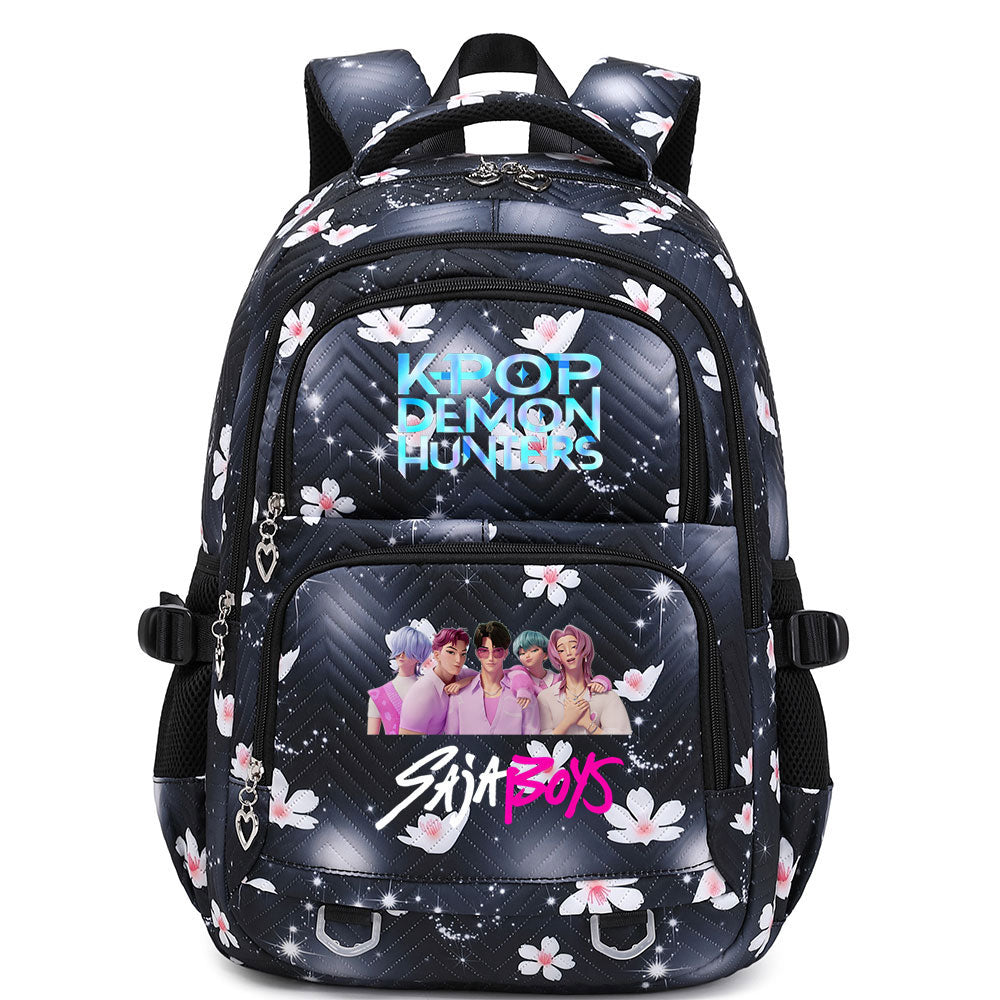 Kpop Demon Hunter Waterproof Backpacks Kids School Bags Teenagers Backpack