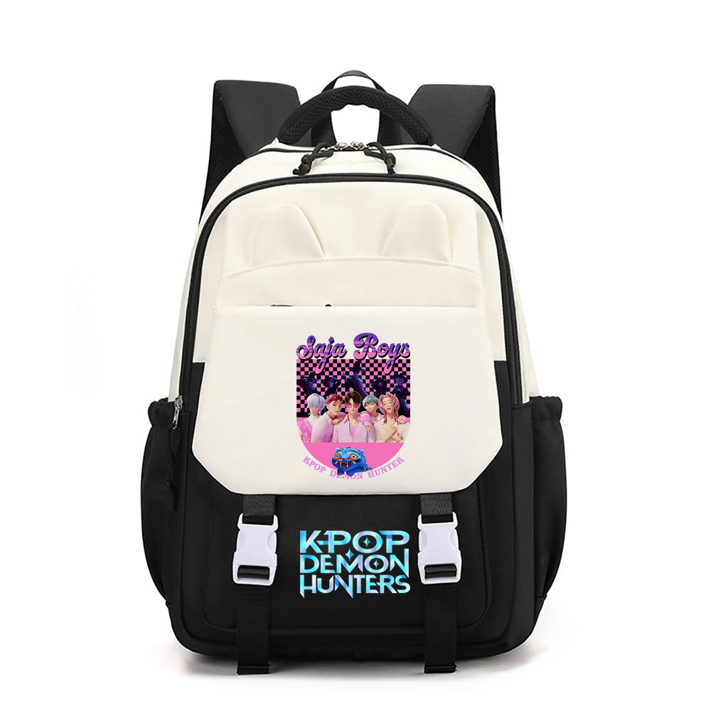 Kpop Demon Hunter Waterproof Backpacks Kids School Bags Teenagers Backpack