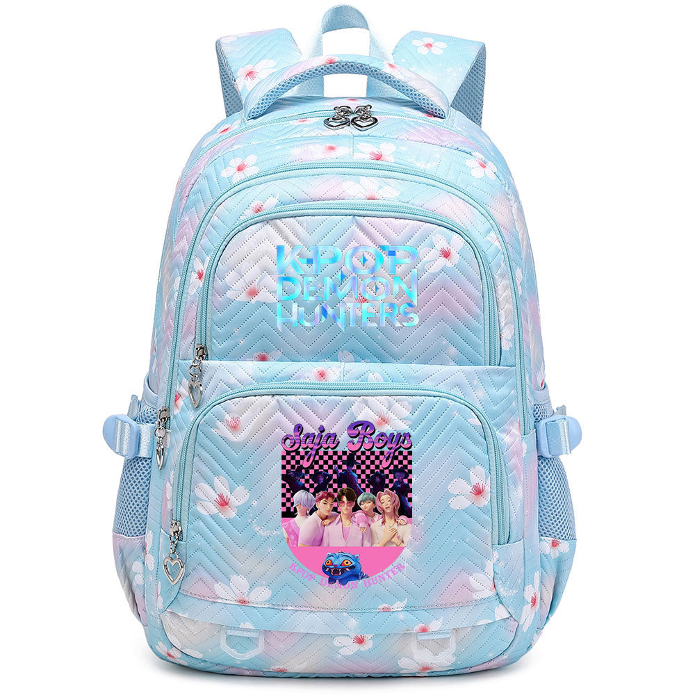 Kpop Demon Hunter Waterproof Backpacks Kids School Bags Teenagers Backpack