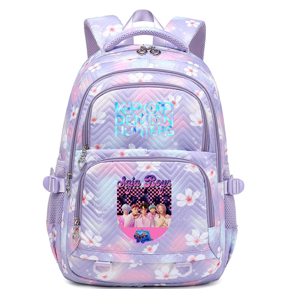 Kpop Demon Hunter Waterproof Backpacks Kids School Bags Teenagers Backpack
