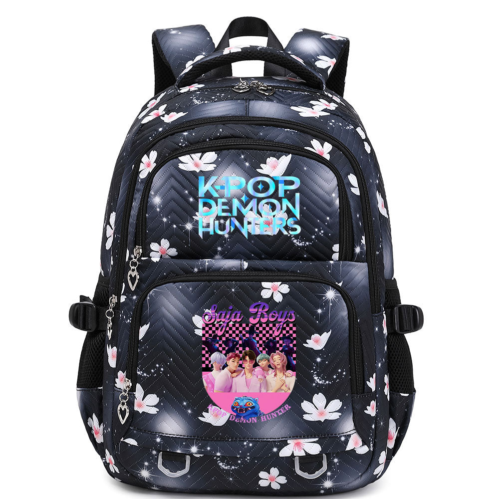Kpop Demon Hunter Waterproof Backpacks Kids School Bags Teenagers Backpack