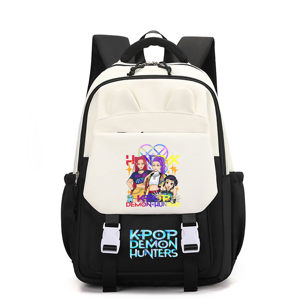 Kpop Demon Hunter Waterproof Backpacks Kids School Bags Teenagers Backpack