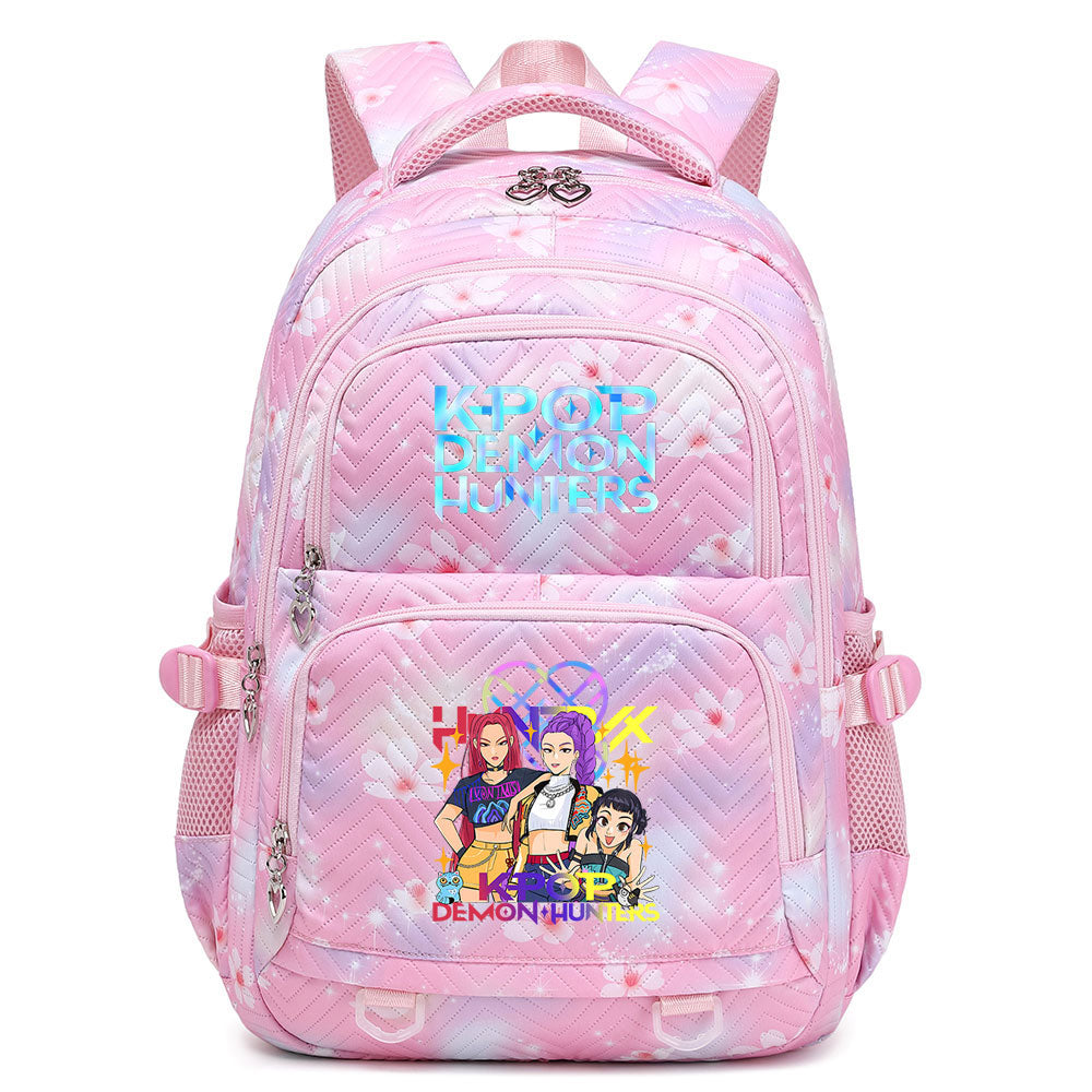 Kpop Demon Hunter Waterproof Backpacks Kids School Bags Teenagers Backpack