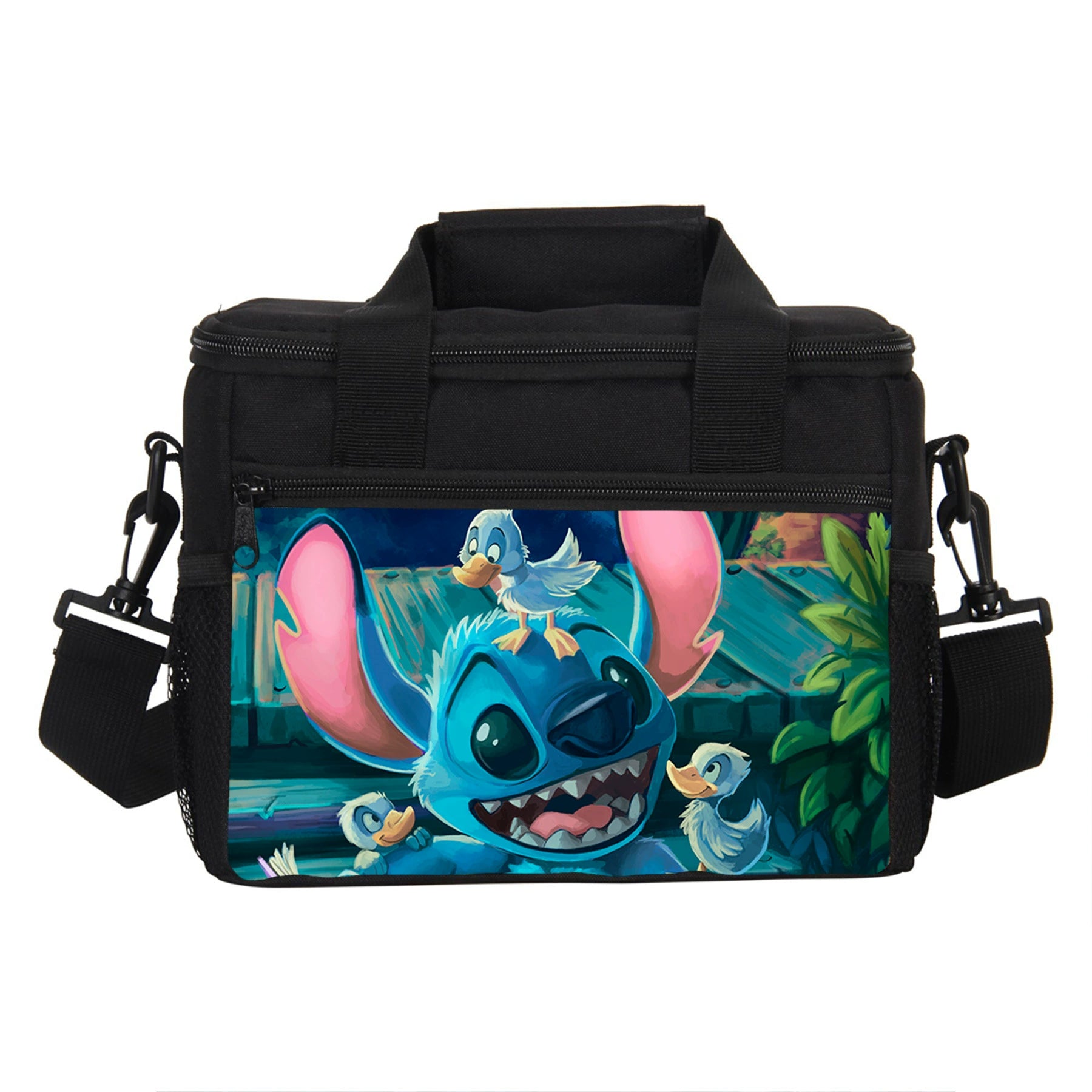 Lilo Stitch Portable Lunch Box School Tote Storage Picnic Bag
