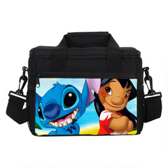 Lilo Stitch Portable Lunch Box School Tote Storage Picnic Bag