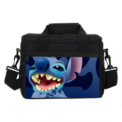 Lilo Stitch Portable Lunch Box School Tote Storage Picnic Bag