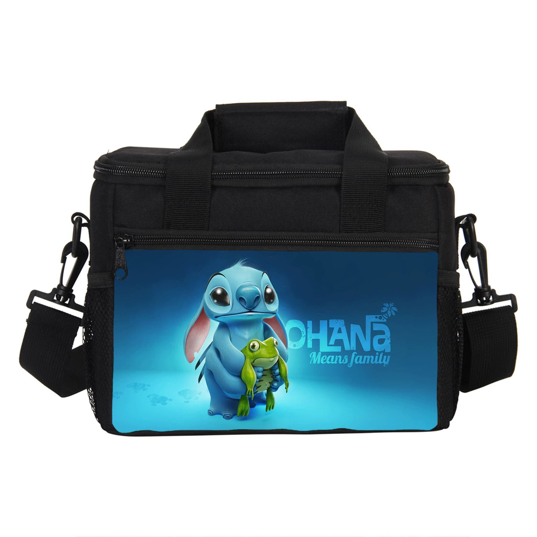 Lilo Stitch Portable Lunch Box School Tote Storage Picnic Bag