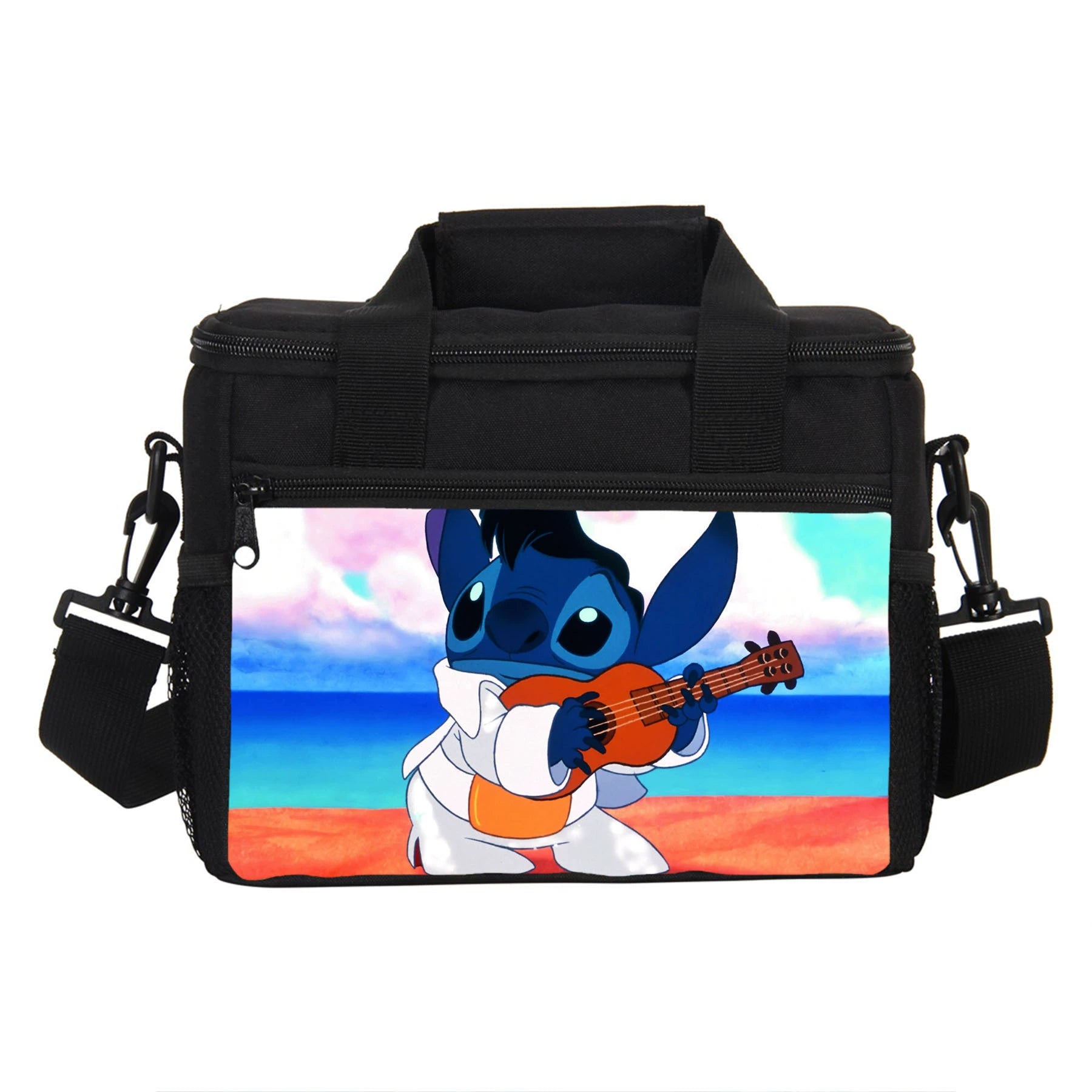 Lilo Stitch Portable Lunch Box School Tote Storage Picnic Bag