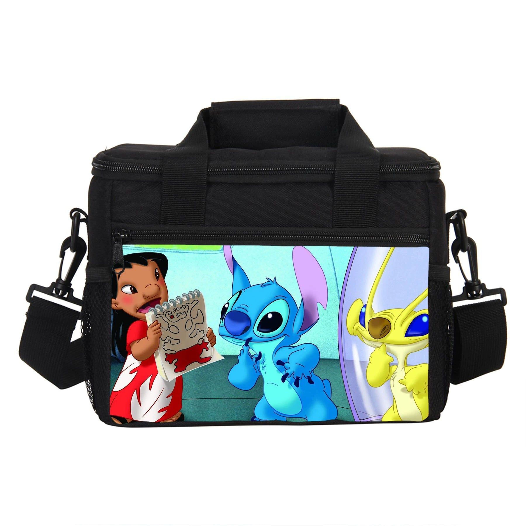 Lilo Stitch Portable Lunch Box School Tote Storage Picnic Bag