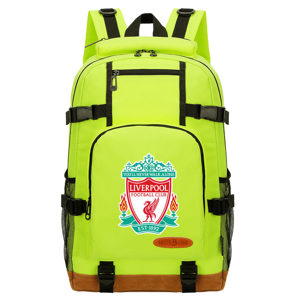 Liverpool Football Club School Bookbag Travel Backpack Bags