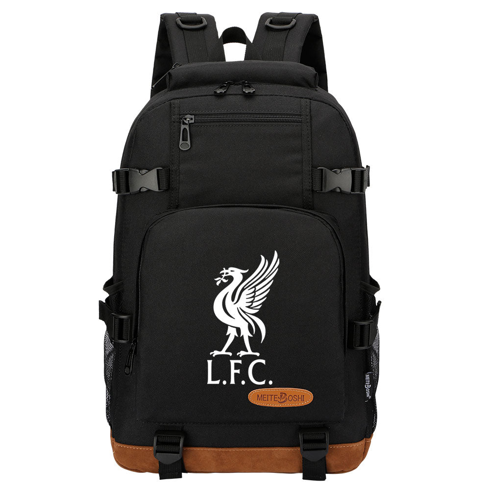 Liverpool Football Club School Bookbag Travel Backpack Bags