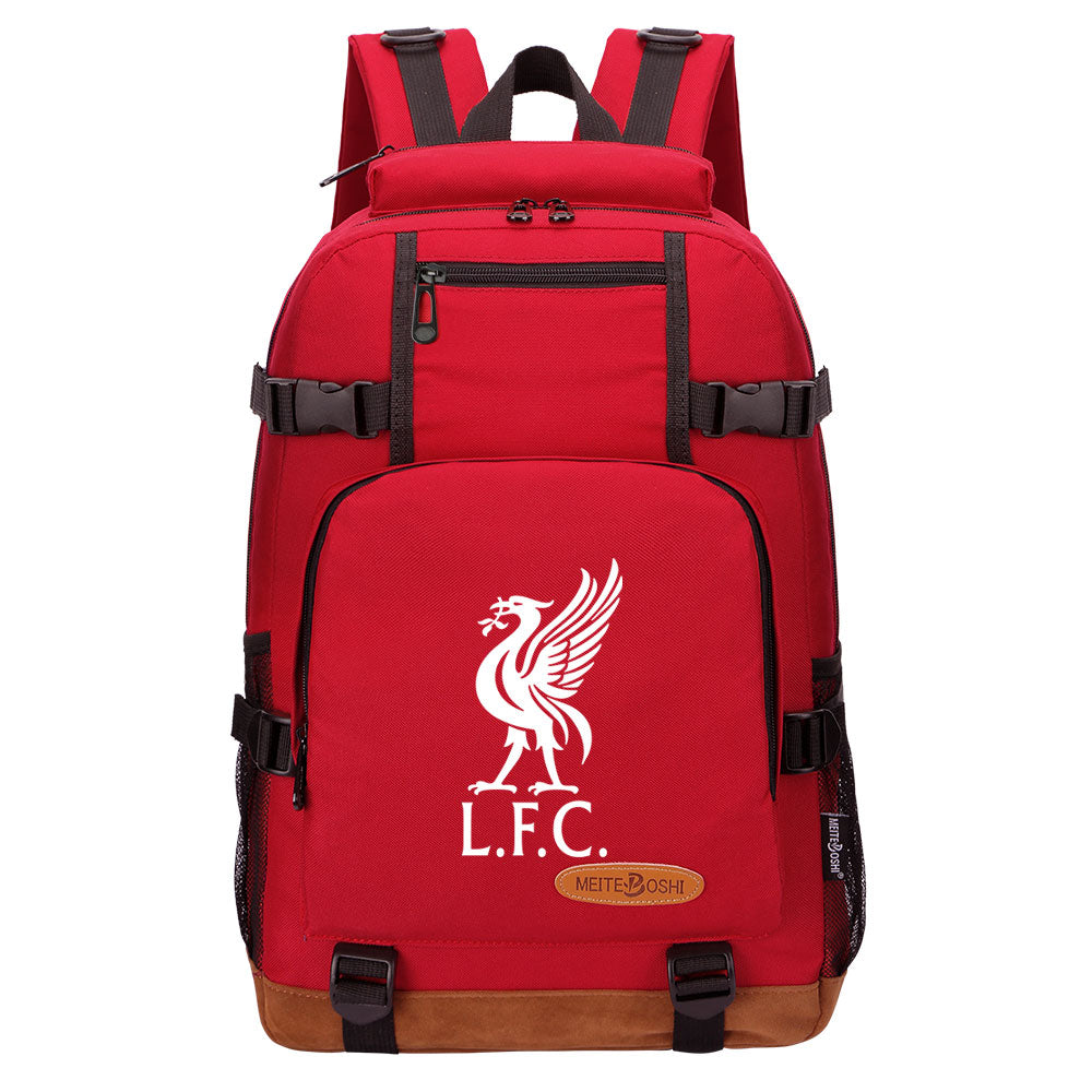 Liverpool Football Club School Bookbag Travel Backpack Bags
