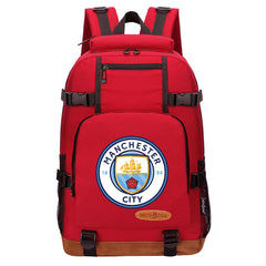 Manchester City Football Club School Bookbag Travel Backpack Bags