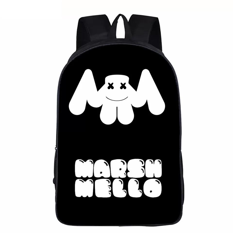 Marshmello Backpack School Bag  for Kids