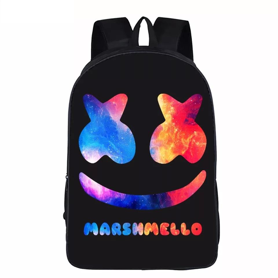 Marshmello Backpack School Bag  for Kids