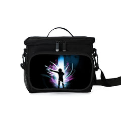 Michael Jackson Portable Lunch Box School Tote Storage Picnic Bag