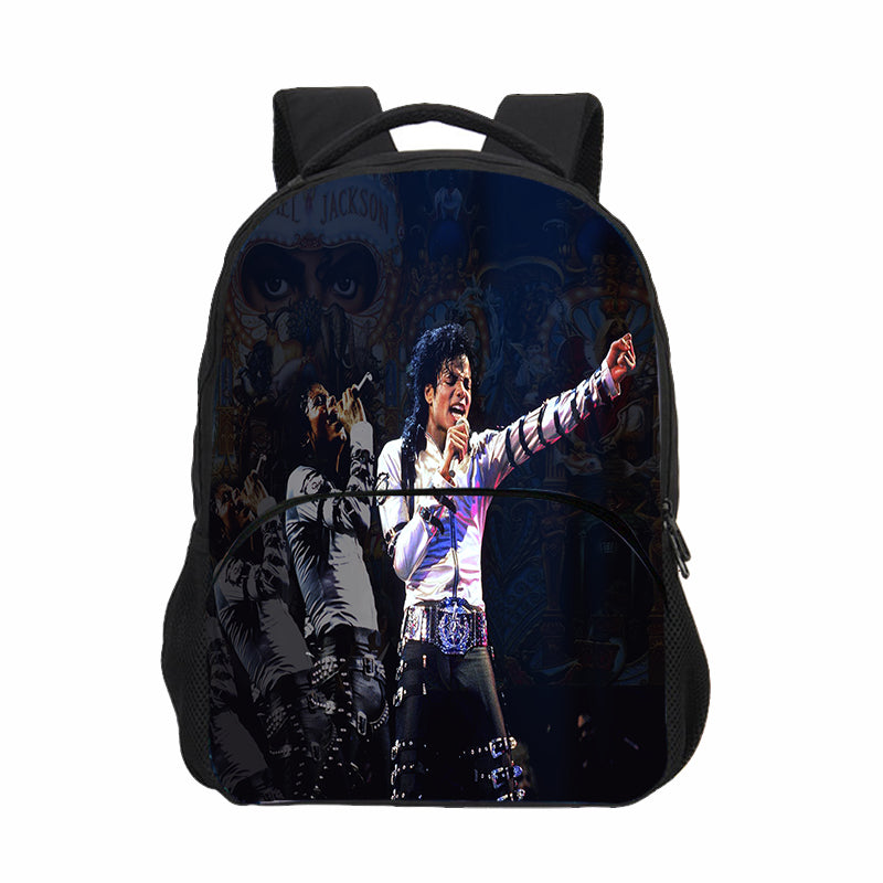 Michael Jackson Cosplay Backpack School Sports Bag