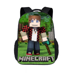 Minecraft Backpack School Sports Bag