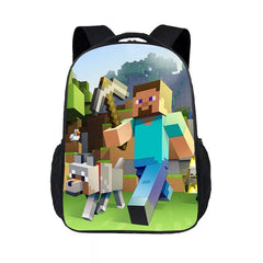 Minecraft Backpack School Sports Bag
