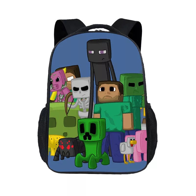 Minecraft Backpack School Sports Bag