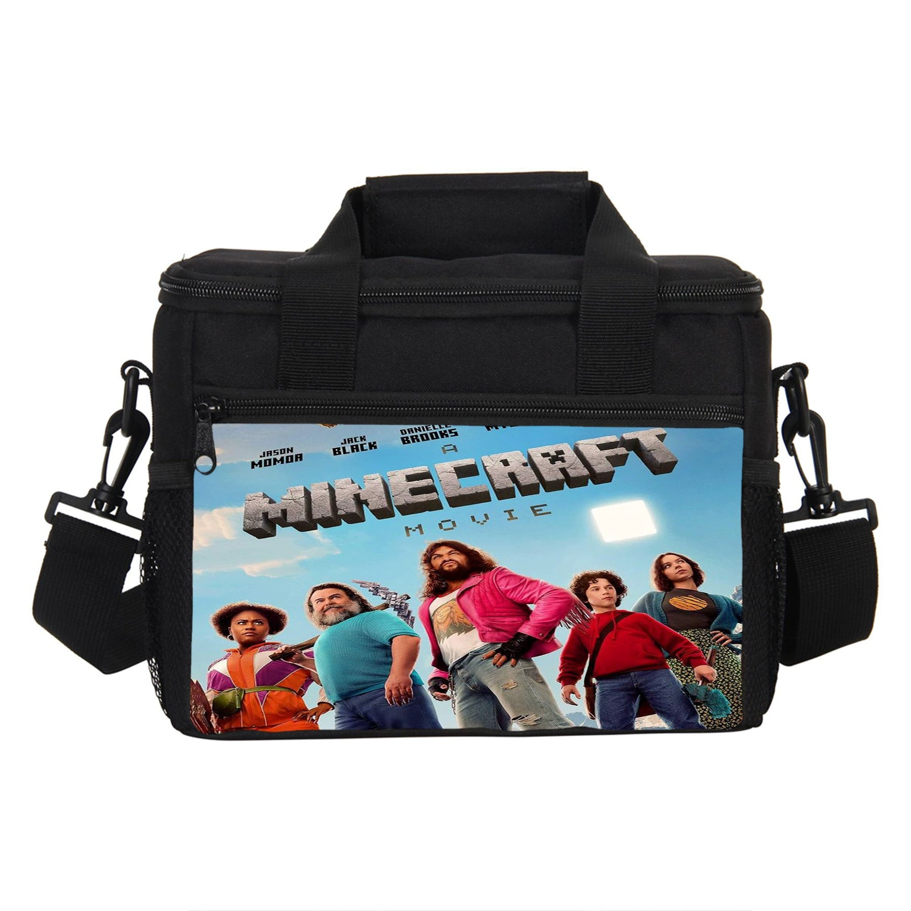 Minecraft Portable Lunch Box School Tote Storage Picnic Bag