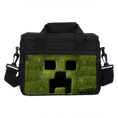 Minecraft Portable Lunch Box School Tote Storage Picnic Bag