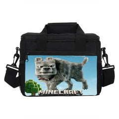 Minecraft Portable Lunch Box School Tote Storage Picnic Bag