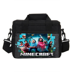Minecraft Portable Lunch Box School Tote Storage Picnic Bag